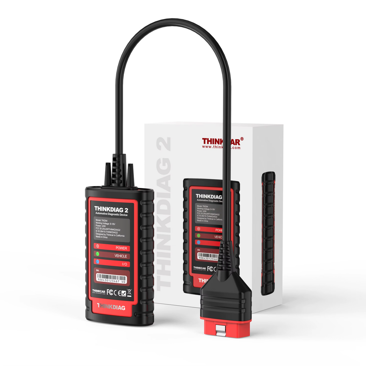 THINKCAR ThinkDiag 2 – Bluetooth OBD2 diagnostika všech systémů s CAN FD