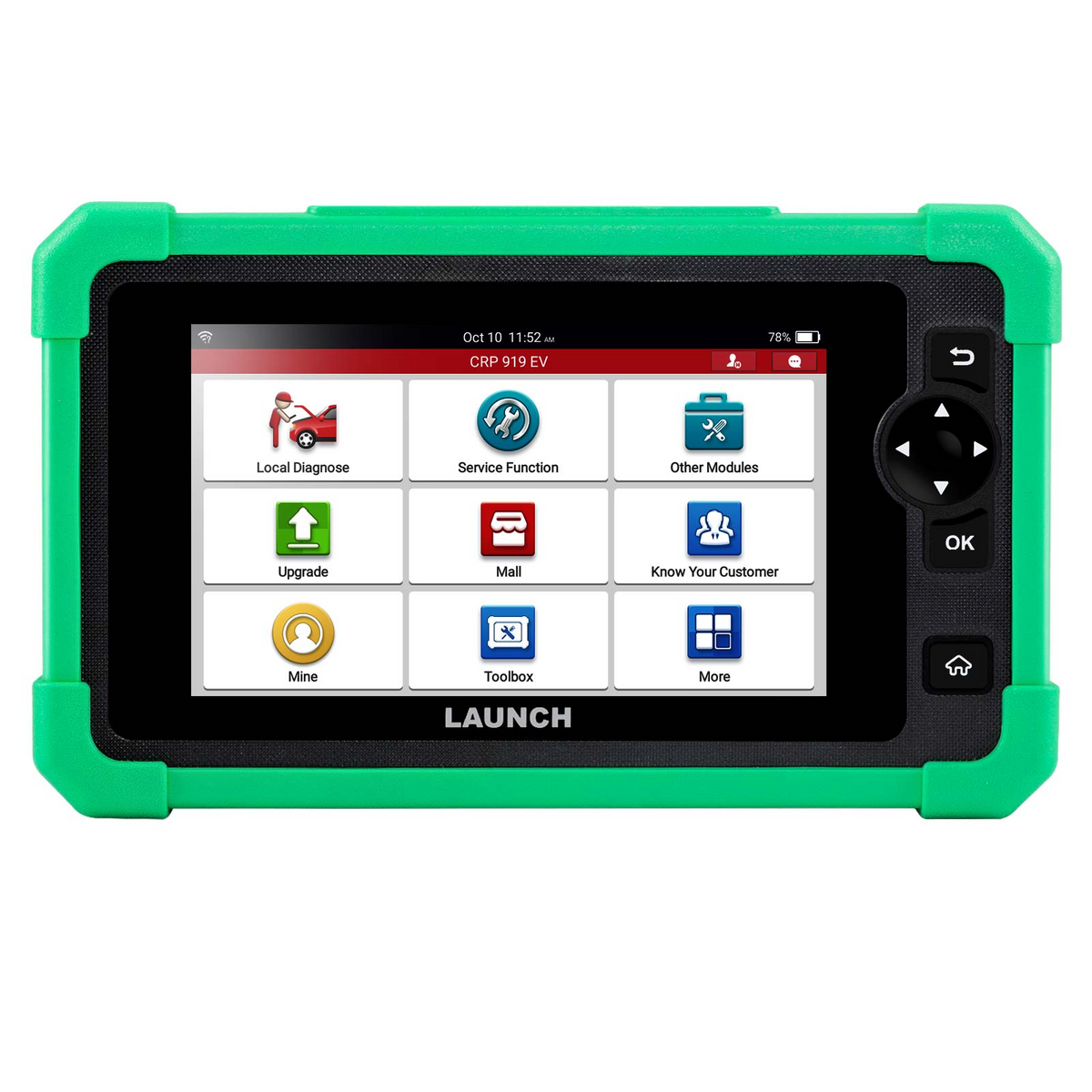 LAUNCH X-431 CRP919 EV – diagnostika elektromobilů s aktivními testy a kontrolou baterie
