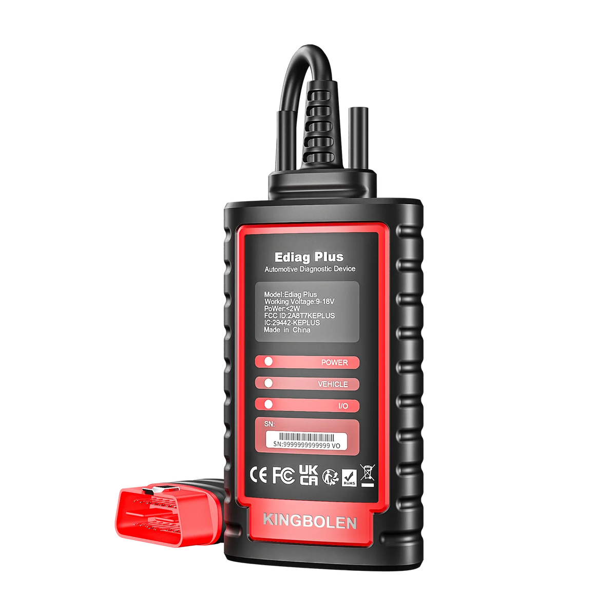 KINGBOLEN Ediag Plus – Bluetooth diagnostika s ECU kódováním a CAN FD
